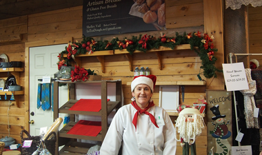 Shelley Vail of La-Tea-Dough Ltd.